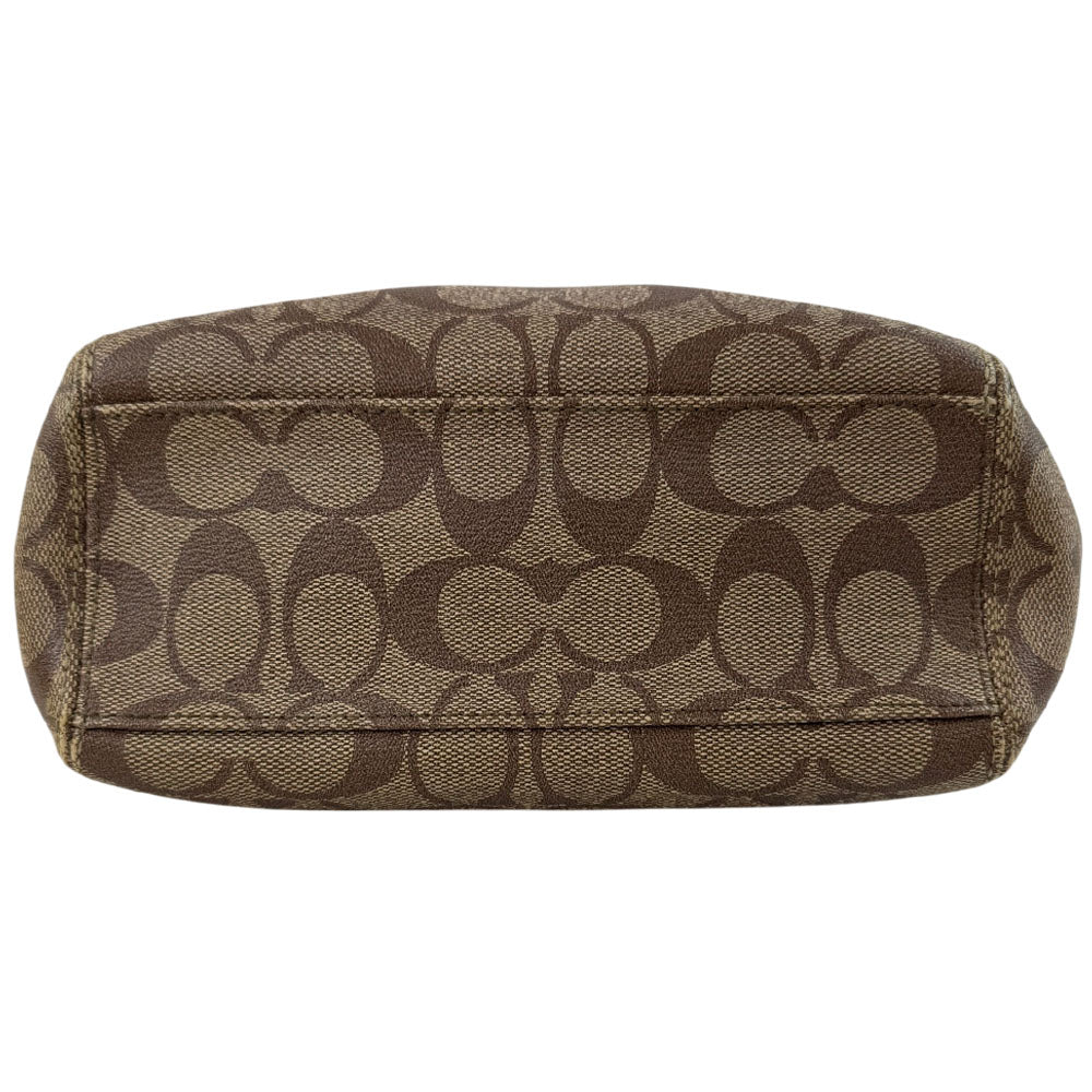 COACH Brown Signature Mira Shoulder Bag LHQ1694