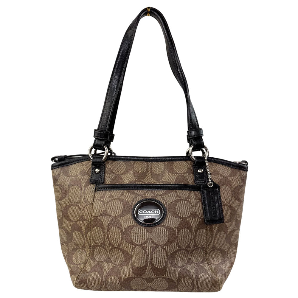 COACH Brown Signature Mira Shoulder Bag LHQ1694