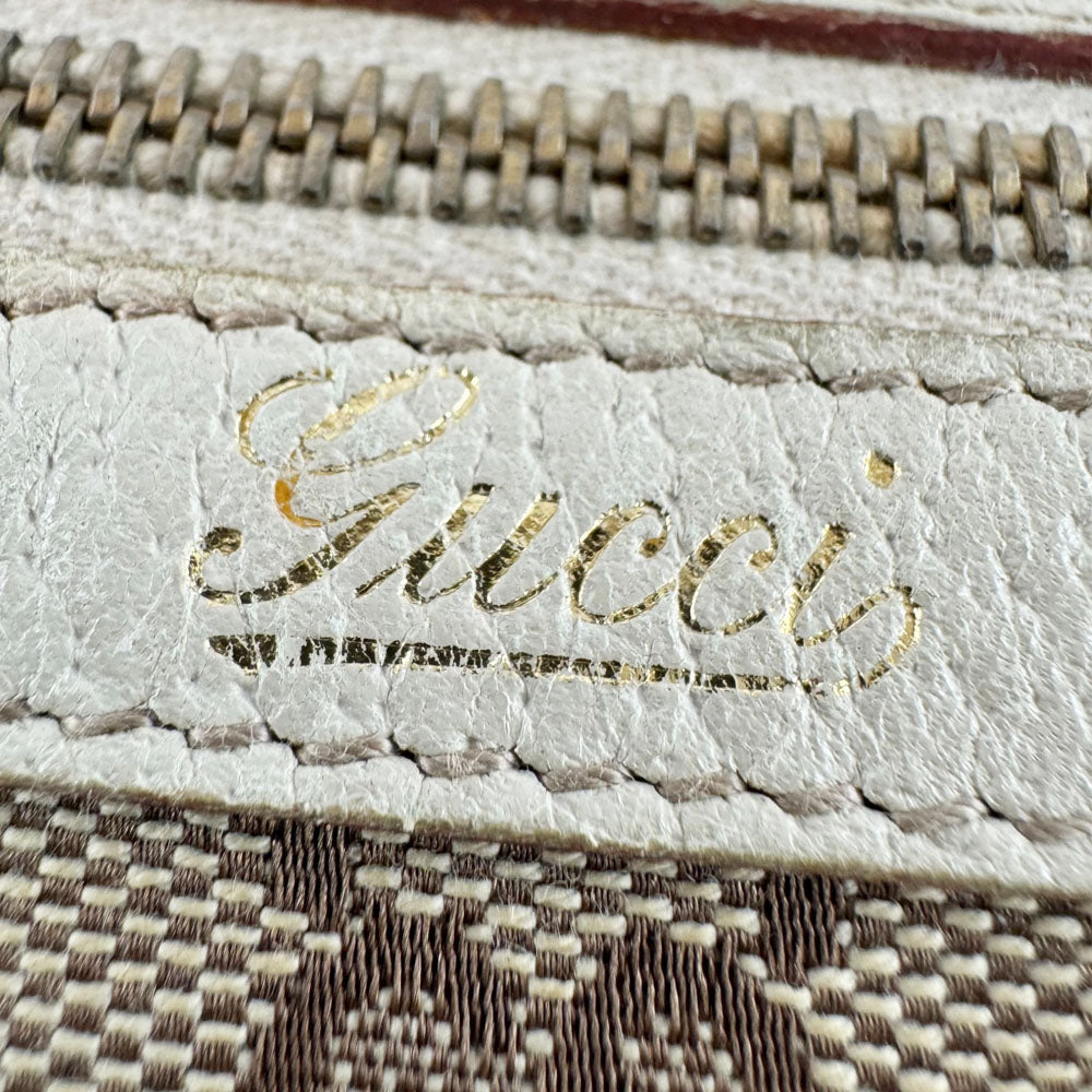 GUCCI GG Canvas Abbey Boston Bag LHQ1698