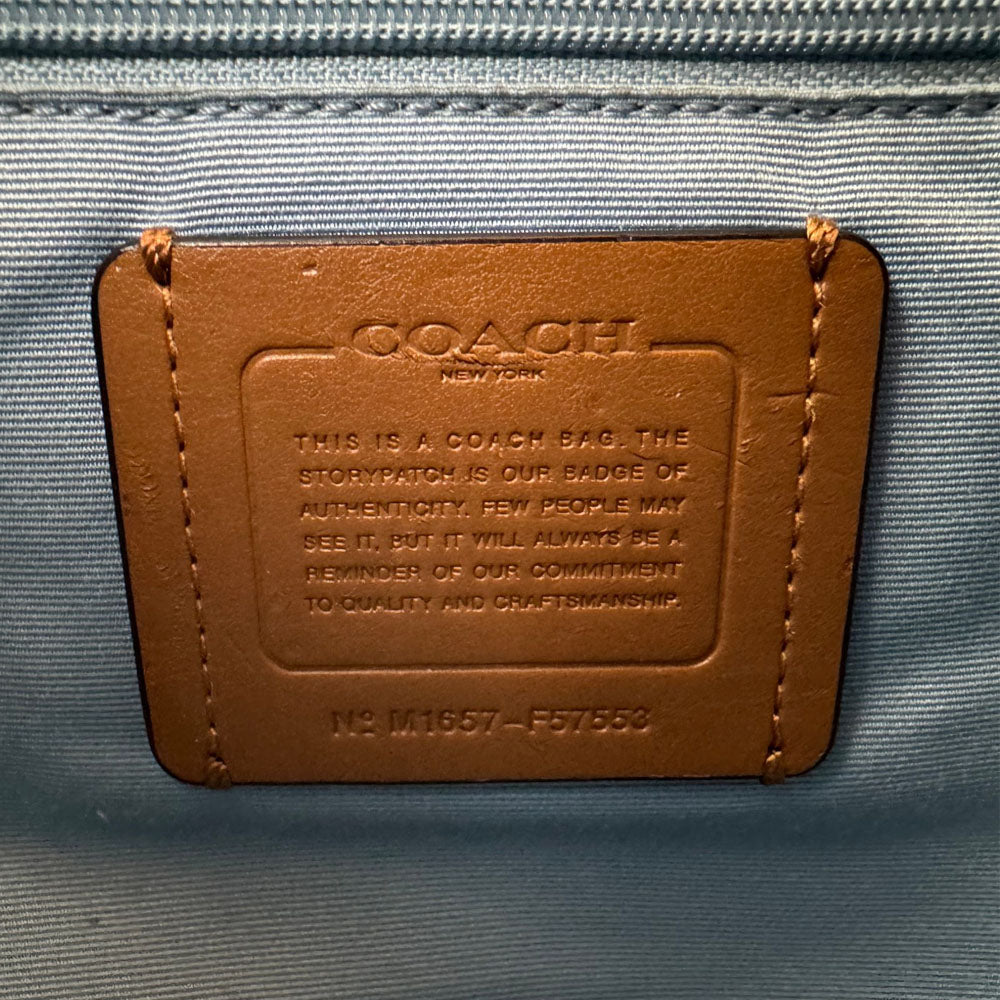 COACH Juliet Shoulder Bag Denim LHQ1702
