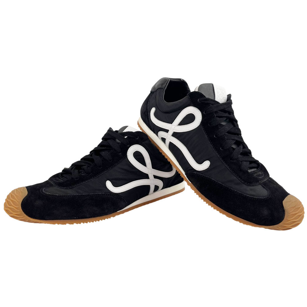 LOEWE Black Ballet Runner Trainers Size 9 UK LHQ1707