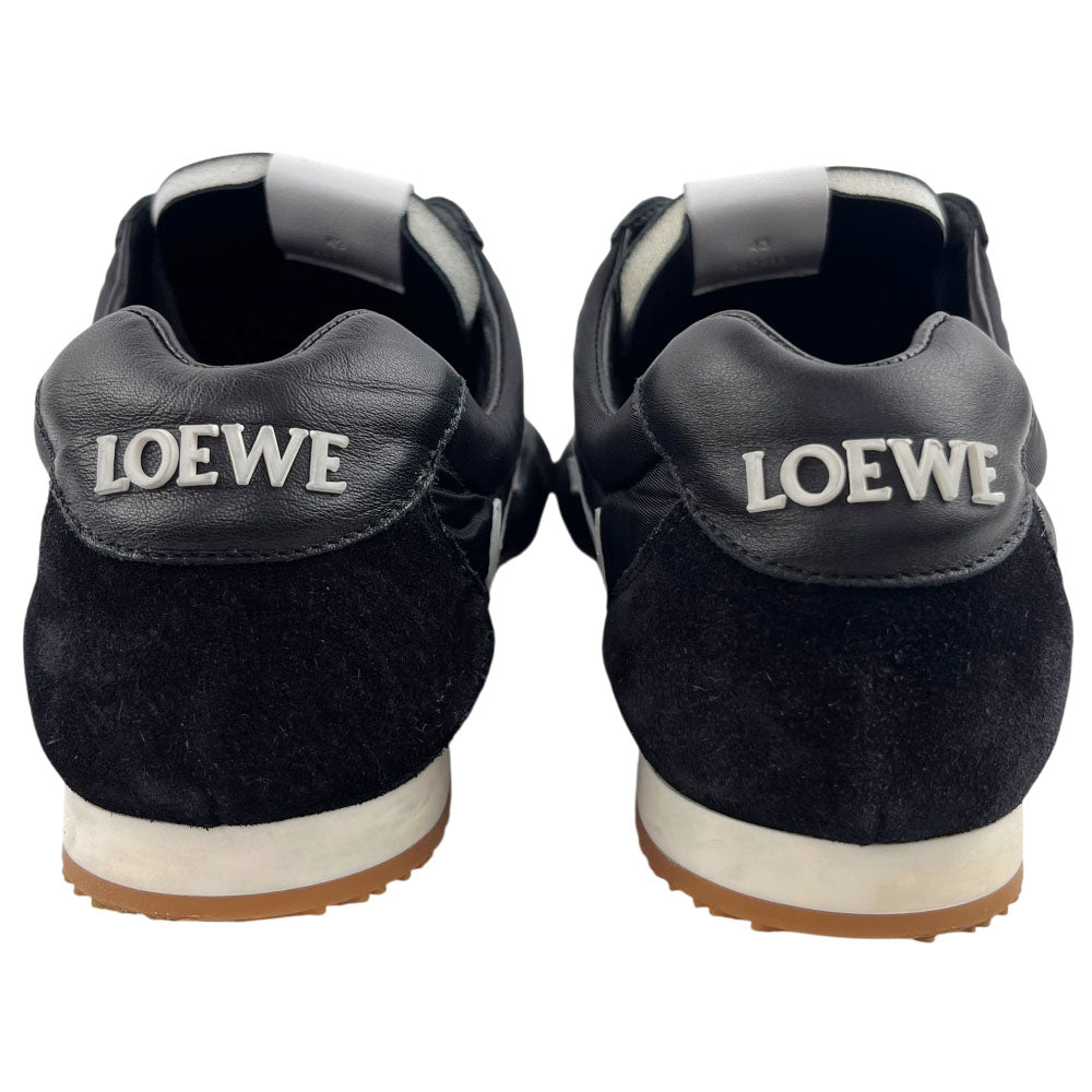 LOEWE Black Ballet Runner Trainers Size 9 UK LHQ1707
