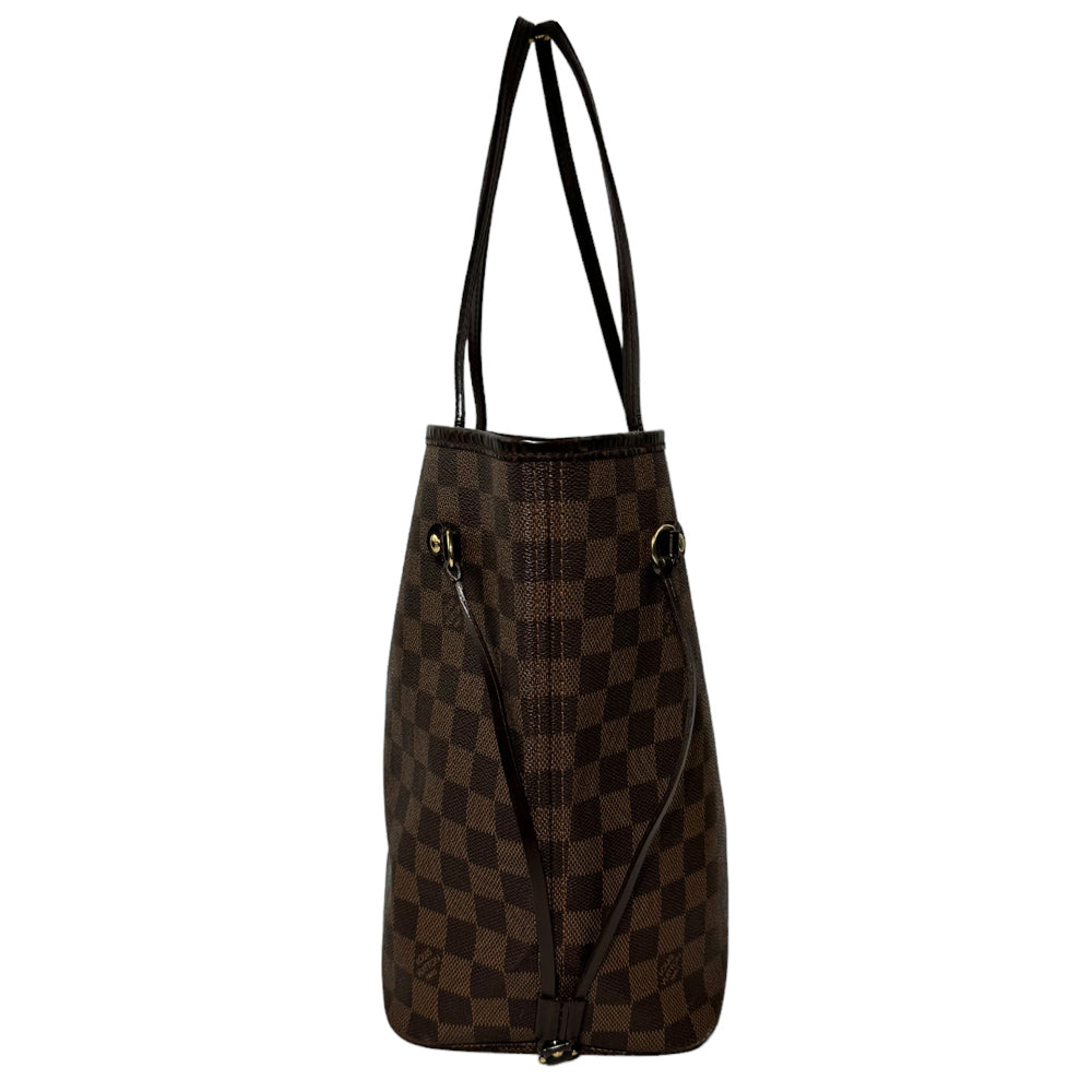 LOUIS VUITTON Neverfull MM Damier Ebene LHQ173