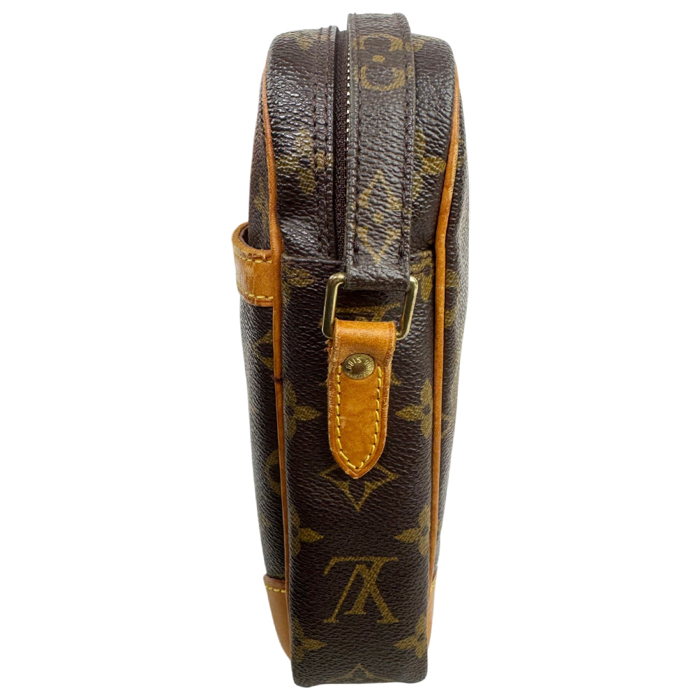 LOUIS VUITTON Danube Brown Monogram Crossbody Bag LHQ1746