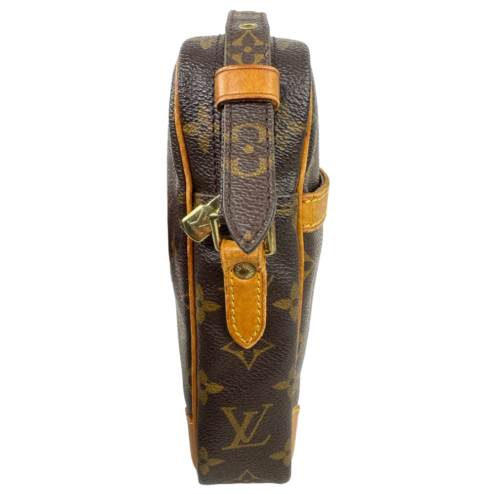 LOUIS VUITTON Danube Brown Monogram Crossbody Bag LHQ1746