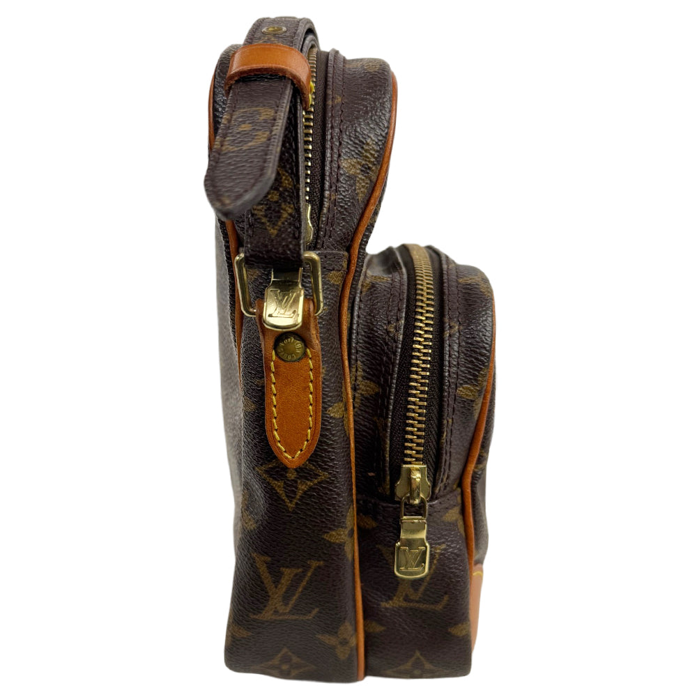 LOUIS VUITTON Amazon Brown Monogram Crossbody Shoulder Bag LHQ1754
