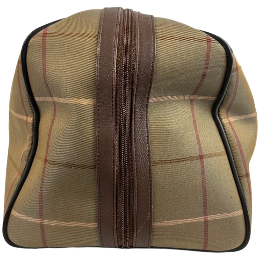 BURBERRY Check Duffle/Boston Bag LHQ1755