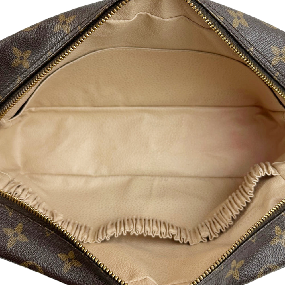 LOUIS VUITTON Brown Monogram Toiletry 28 Bag LHQ1757