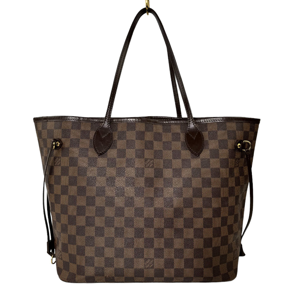 LOUIS VUITTON Neverfull MM Damier Ebene LHQ176