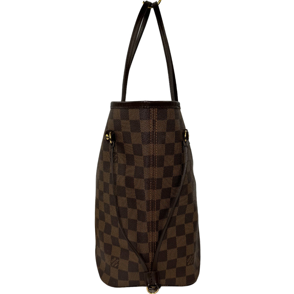 LOUIS VUITTON Neverfull MM Damier Ebene LHQ176