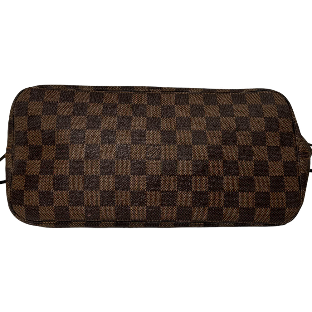 LOUIS VUITTON Neverfull MM Damier Ebene LHQ176