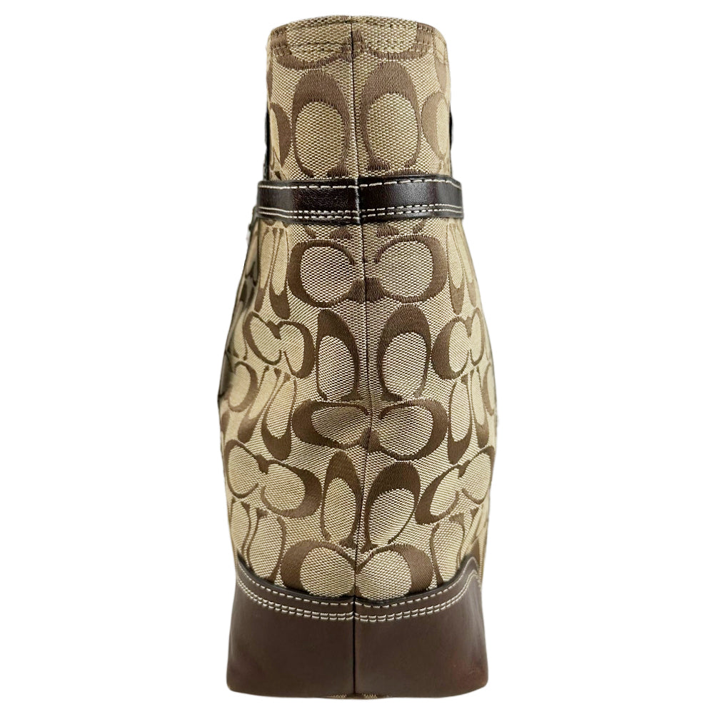COACH Hampton Brown Signature Tote Bag LHQ1762