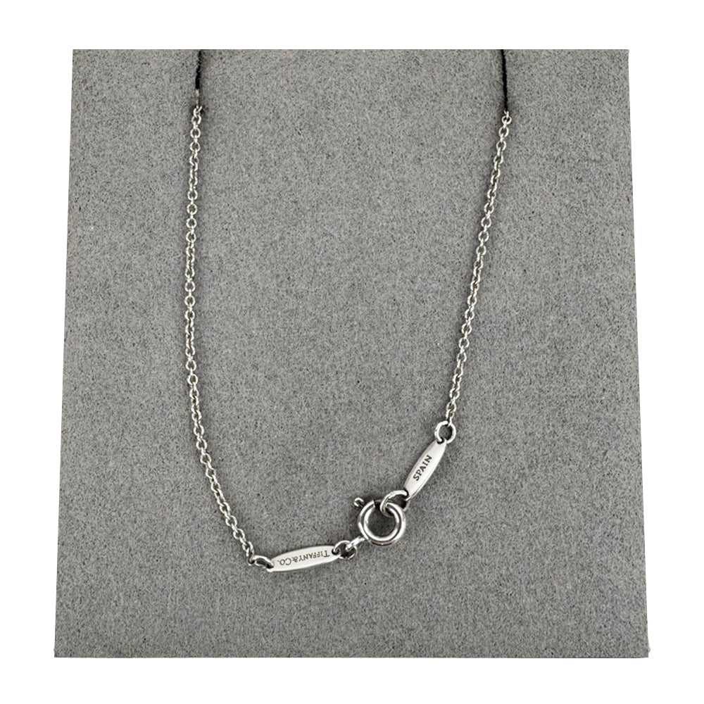 TIFFANY & CO Mini Open Heart Necklace LHQ1768