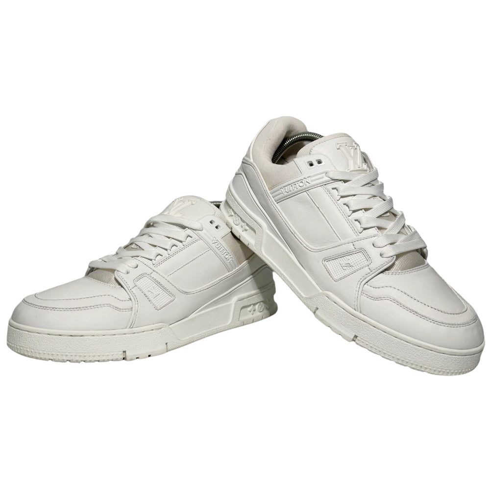 LOUIS VUITTON LV Sneakers Trainers Blanco Talla 7 UK LHQ177