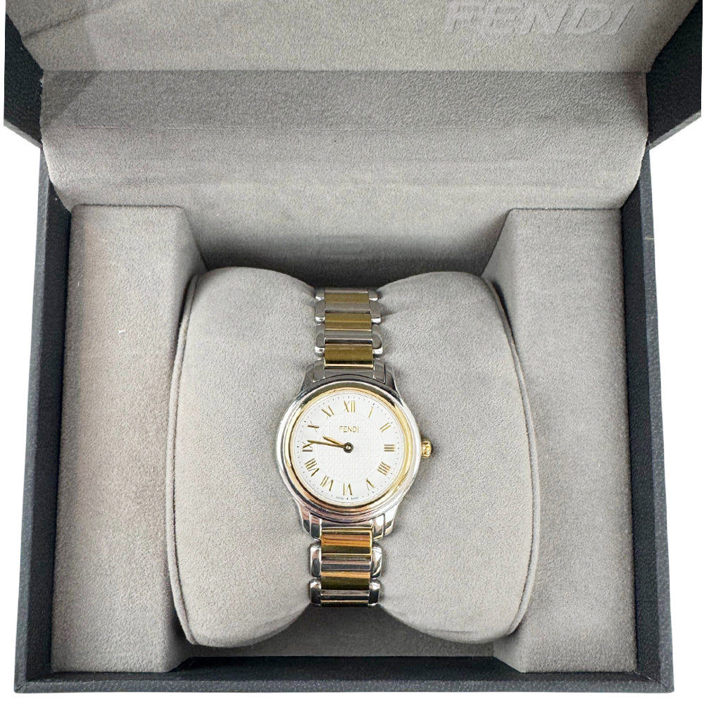 FENDI Classico Two-Tone Stainless Steel Ladies Watch LHQ1770