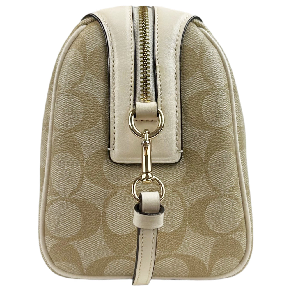 COACH Mini Bennet Signature 2 Way Crossbody Hand Bag LHQ1776