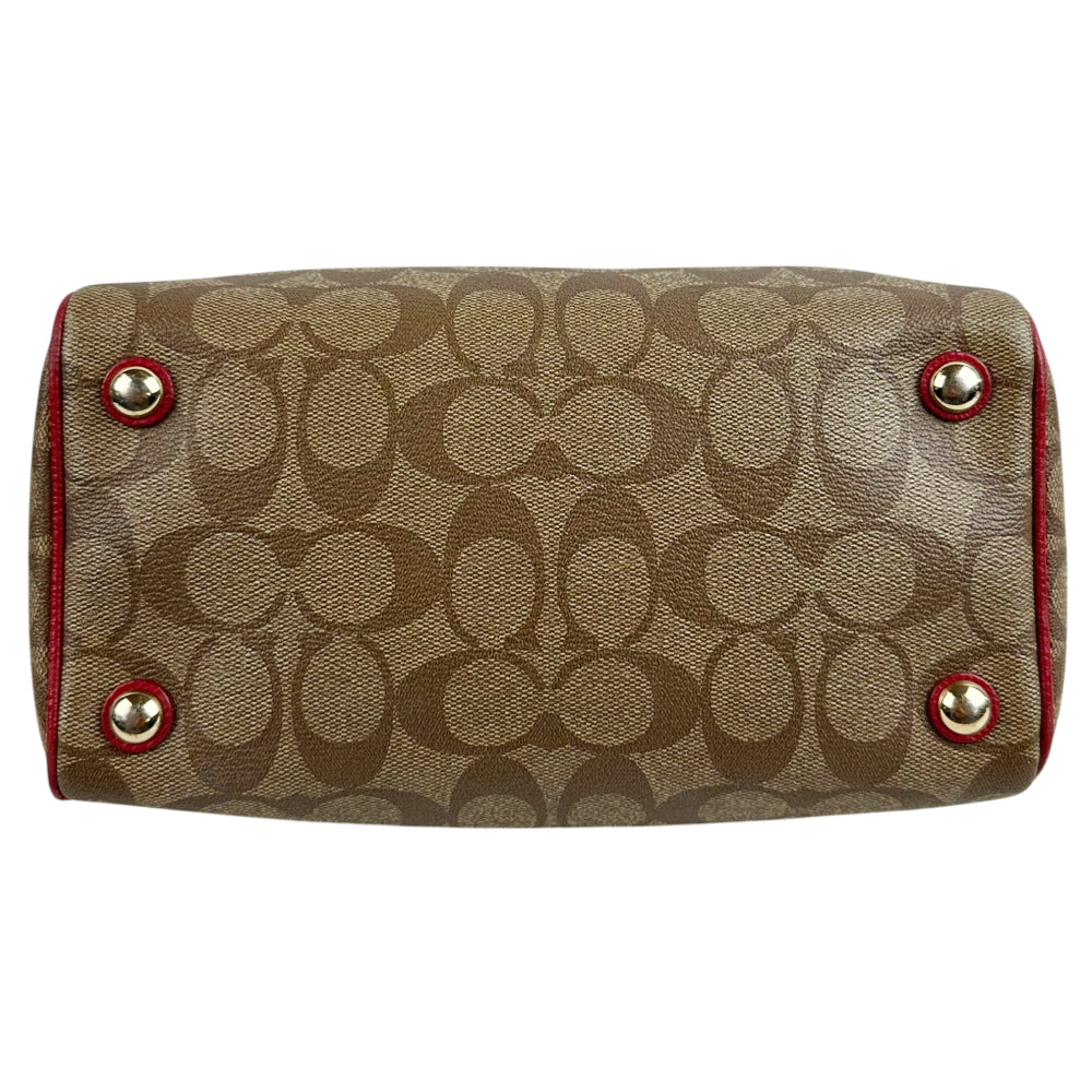 COACH Mini Bennet Signature Hand Bag LHQ1777