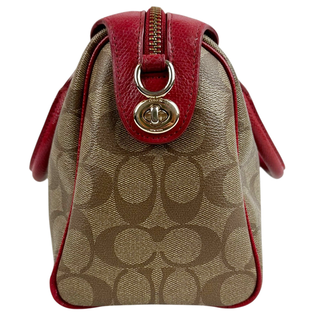 COACH Mini Bennet Signature Hand Bag LHQ1777