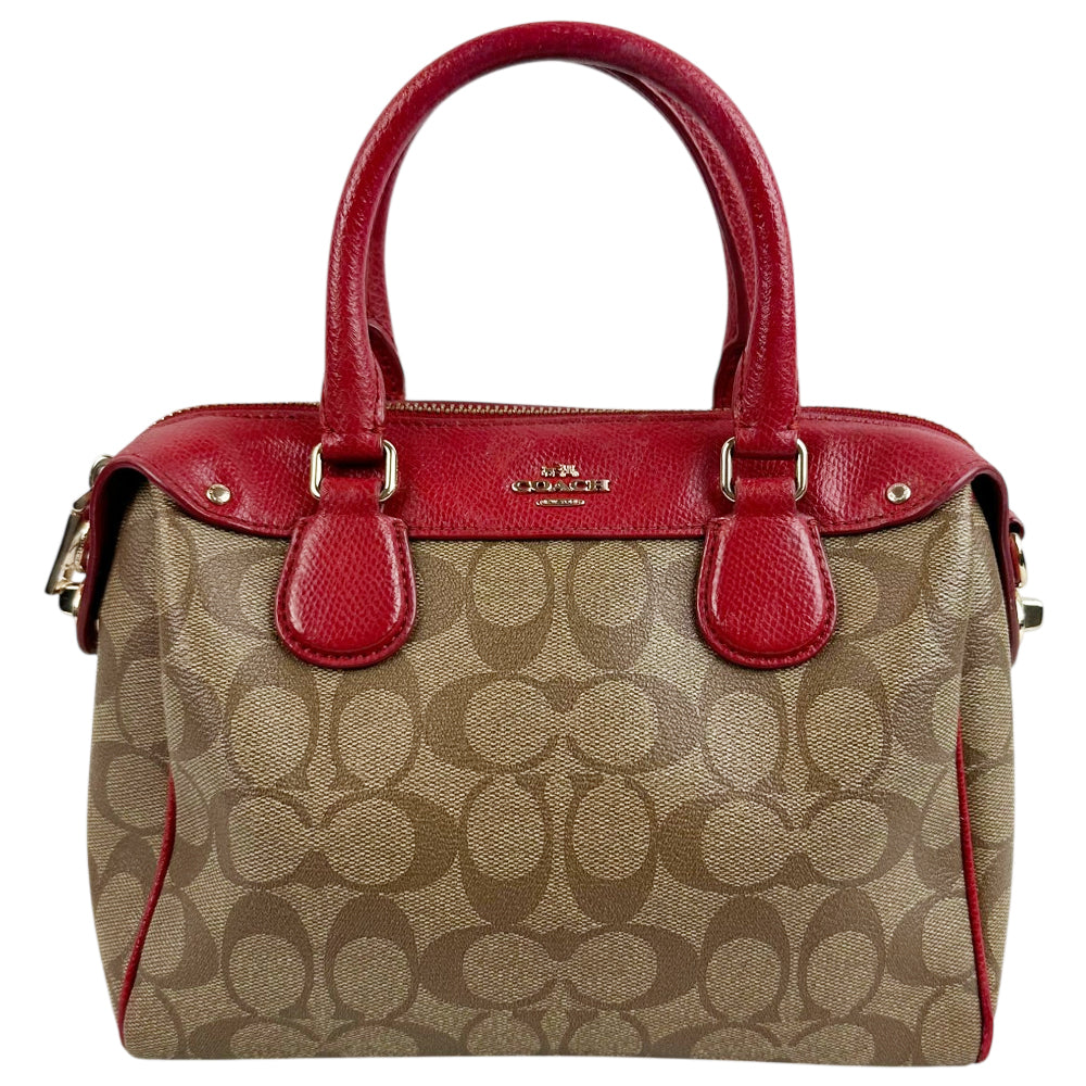 COACH Mini Bennet Signature Hand Bag LHQ1777