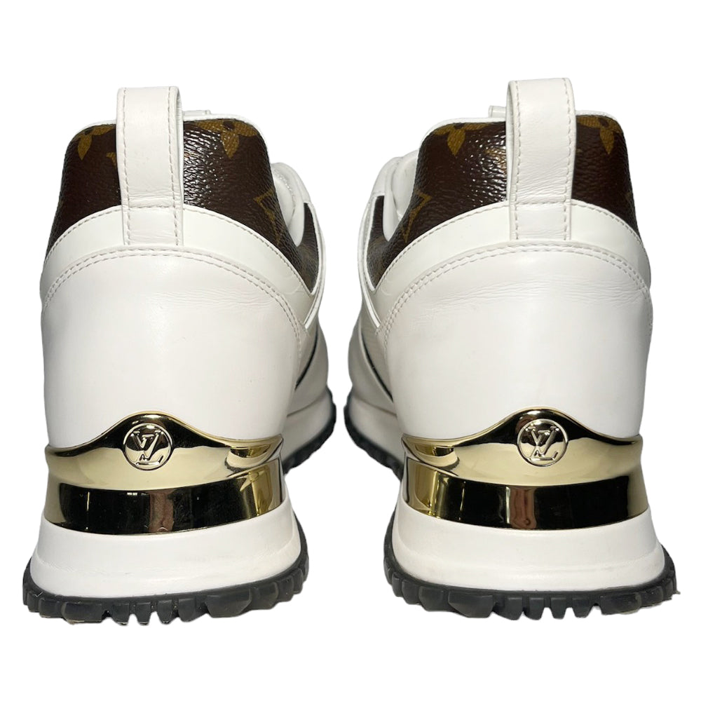 LOUIS VUITTON Blanco Run Away Zapatillas Mujer Tallas disponibles: 5.5 UK LHQ179