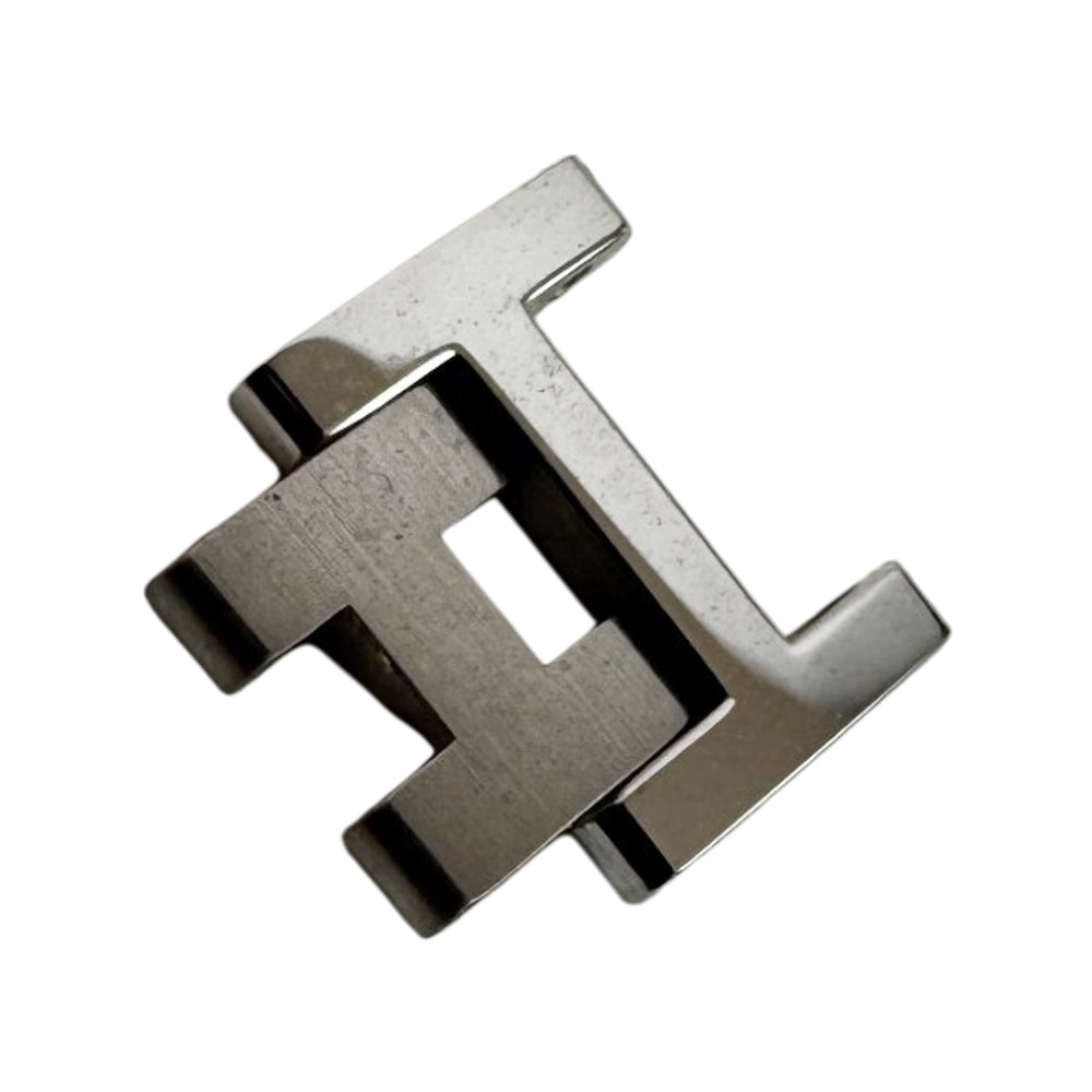 HERMES Clipper Silver Orange Face Ladies LHQ1792