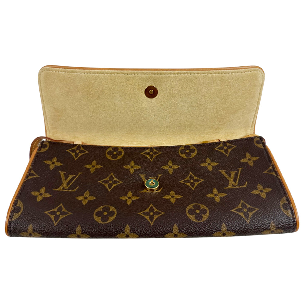 LOUIS VUITTON Monogram Twin Pochette GM Shoulder Bag LHQ1795