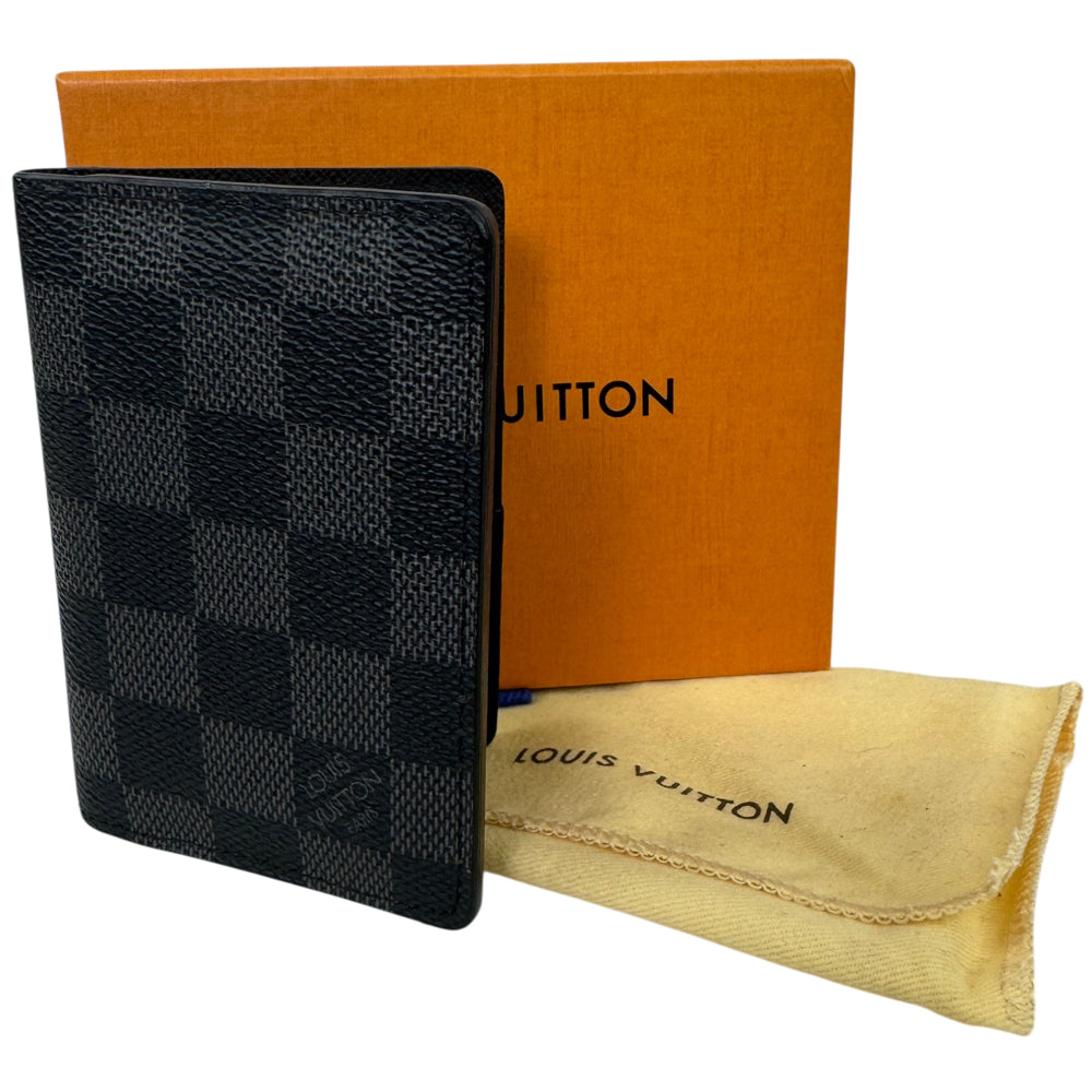 LOUIS VUITTON Damier Graphite Pocket Organizer LHQ1797