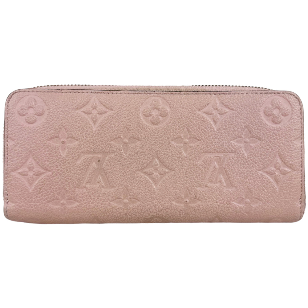 LOUIS VUITTON Pink Empreinte Leather Wallet Purse LHQ1798