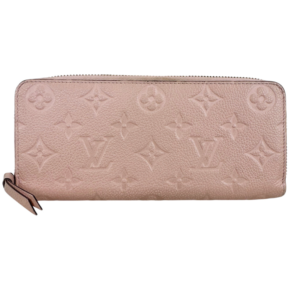 LOUIS VUITTON Pink Empreinte Leather Wallet Purse LHQ1798