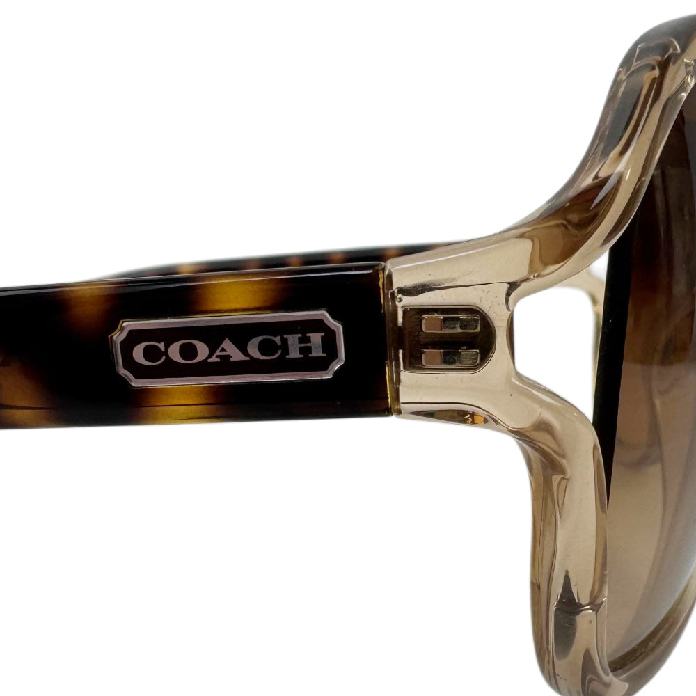COACH Oversized Brown Frame Sunglasses LHQ1803