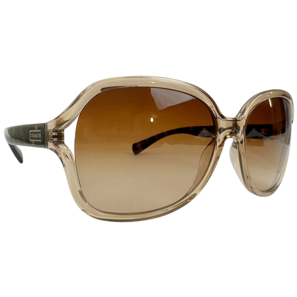 COACH Oversized Brown Frame Sunglasses LHQ1803