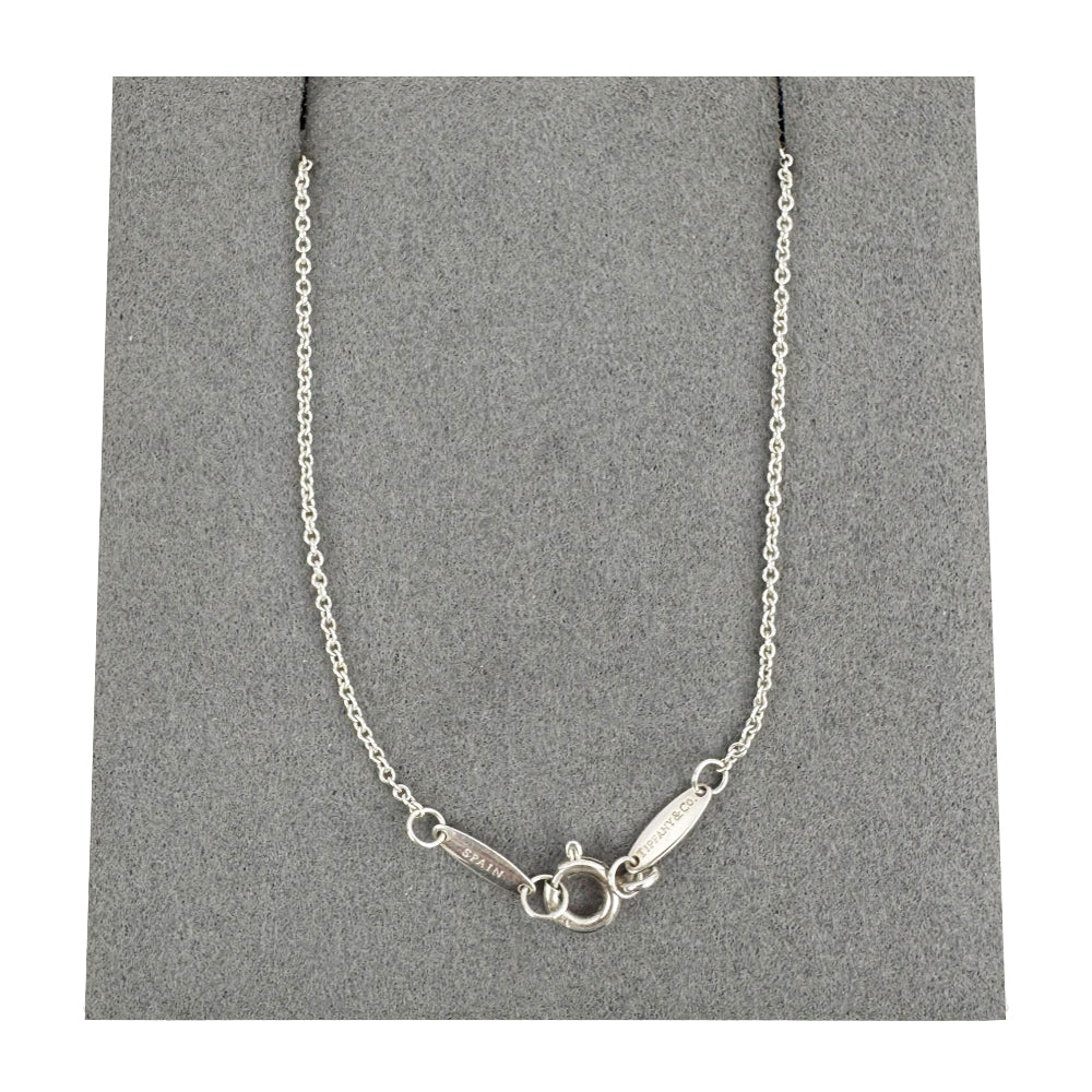 TIFFANY & CO Tiny Open Heart Necklace LHQ1804