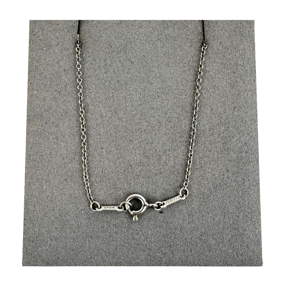 TIFFANY & CO Droplet Silver Necklace LHQ1806