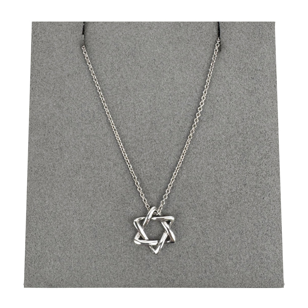 TIFFANY & CO Star Of David Necklace LHQ1810