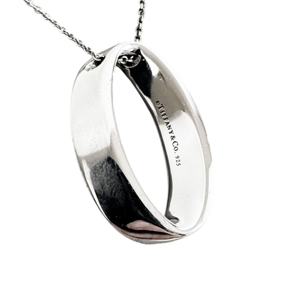 TIFFANY & CO Open Oval Necklace LHQ1812