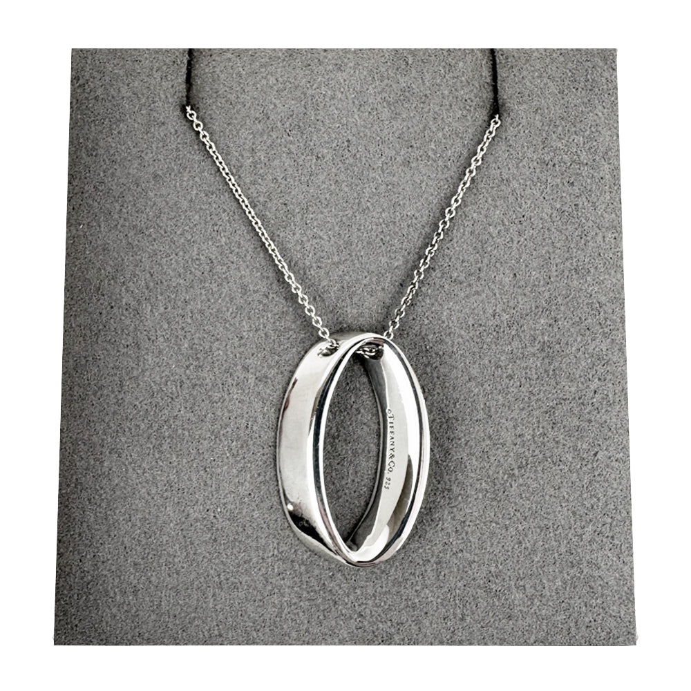 TIFFANY & CO Open Oval Necklace LHQ1812