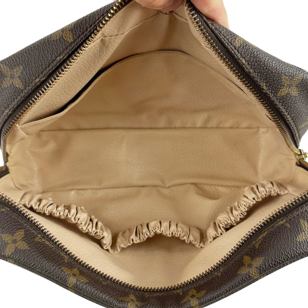 LOUIS VUITTON Brown Monogram Toiletry 23 Bag LHQ1814