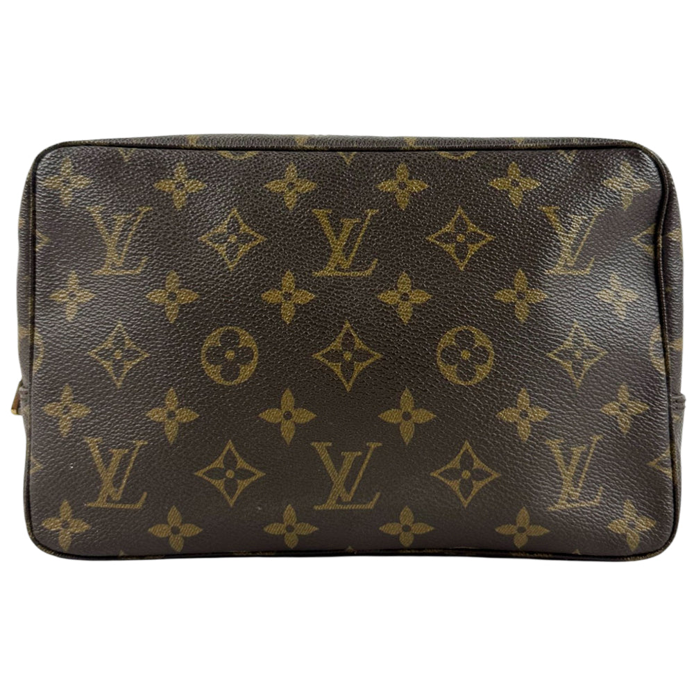LOUIS VUITTON Brown Monogram Toiletry 23 Bag LHQ1814