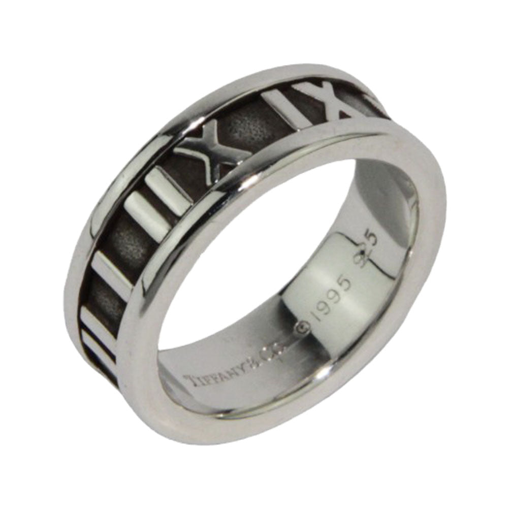 TIFFANY & Co. Atlas Ring Silber LHQ182