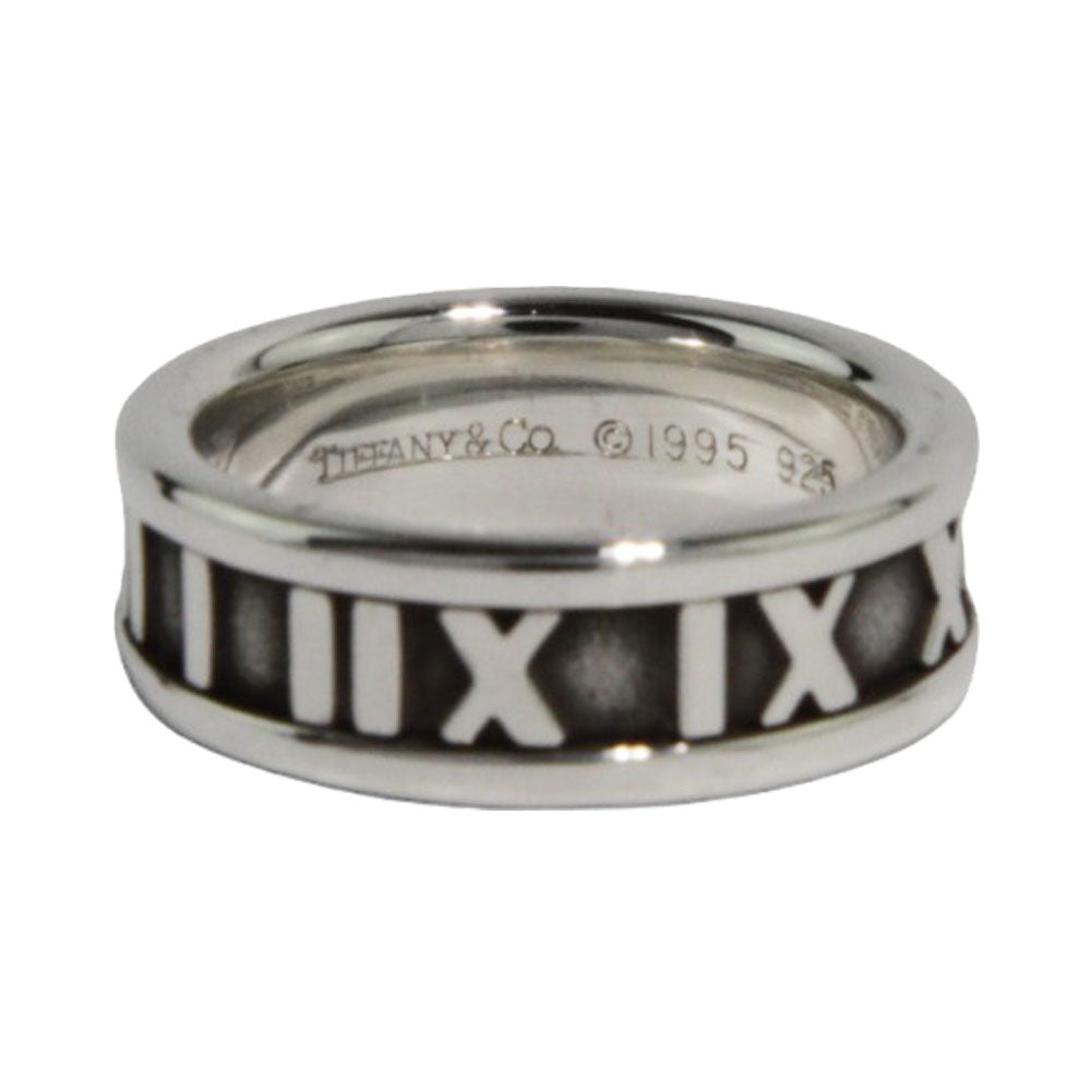 TIFFANY & Co. Anillo Atlas Plata LHQ182