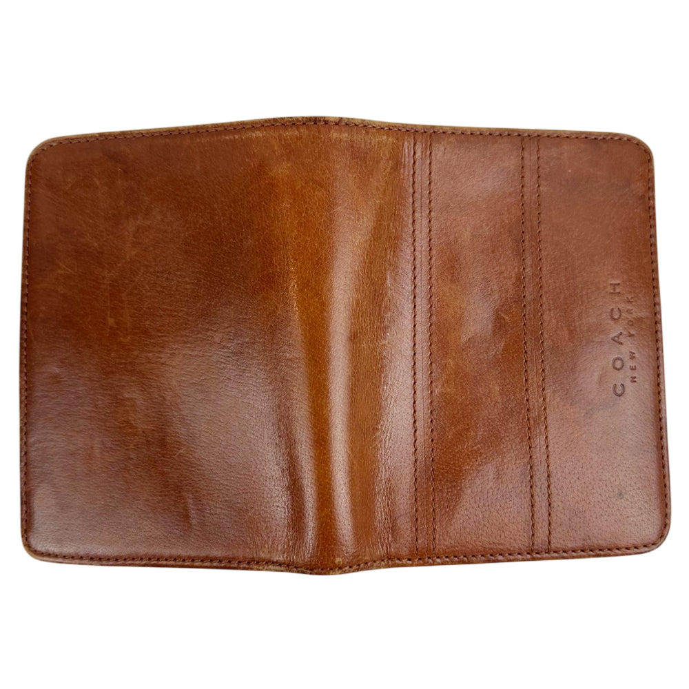 COACH Brown Leather Wallet LHQ1821