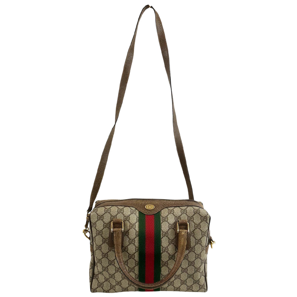 GUCCI GG Sherry Line 2 Way Shoulder Hand Bag LHQ1823