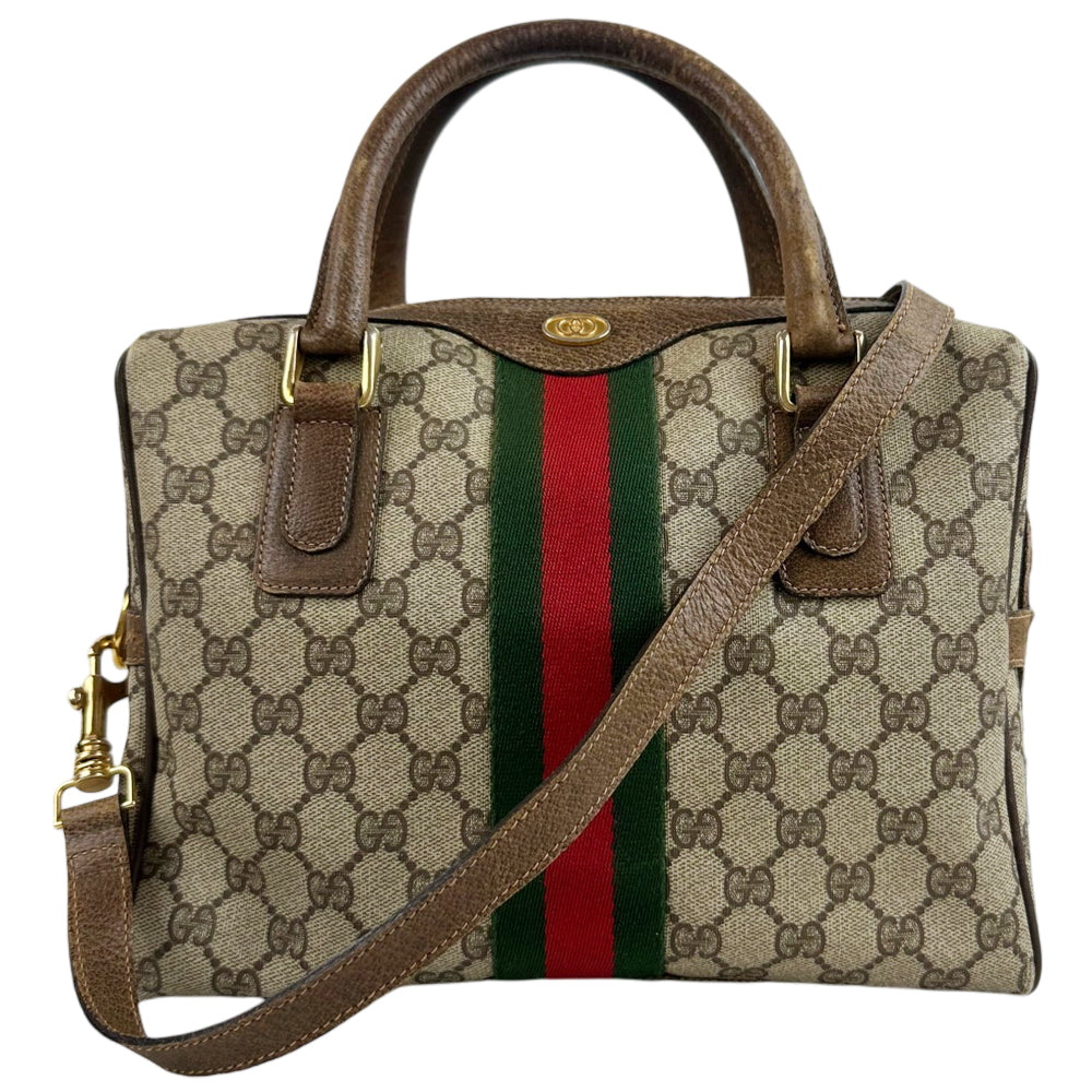 GUCCI GG Sherry Line 2 Way Shoulder Hand Bag LHQ1823