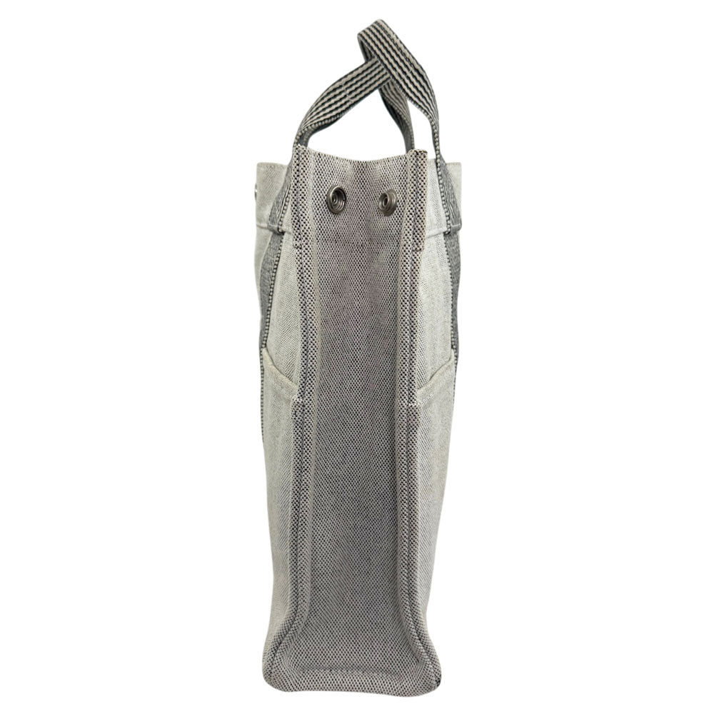 HERMES Fourre-Tout Grey Tote Bag LHQ1832