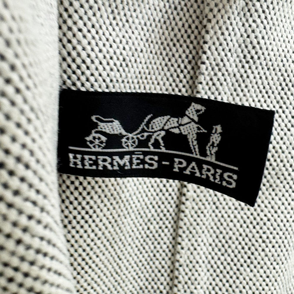 HERMES Fourre-Tout Grey Tote Bag LHQ1832