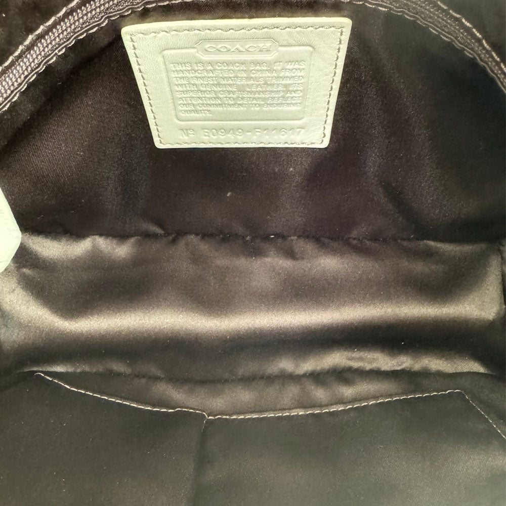 COACH Signature Stripe Hobo Shoulder Bag LHQ1835