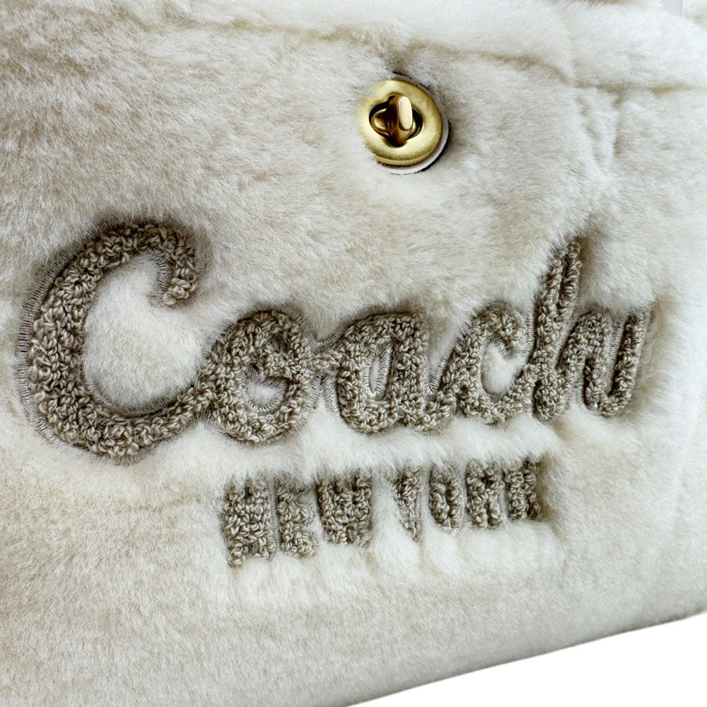 COACH Cream Cargo Tote Bag LHQ1836