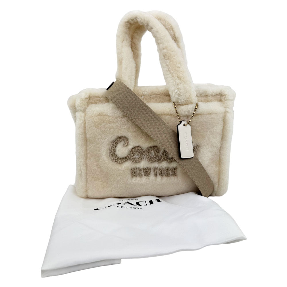 COACH Cream Cargo Tote Bag LHQ1836