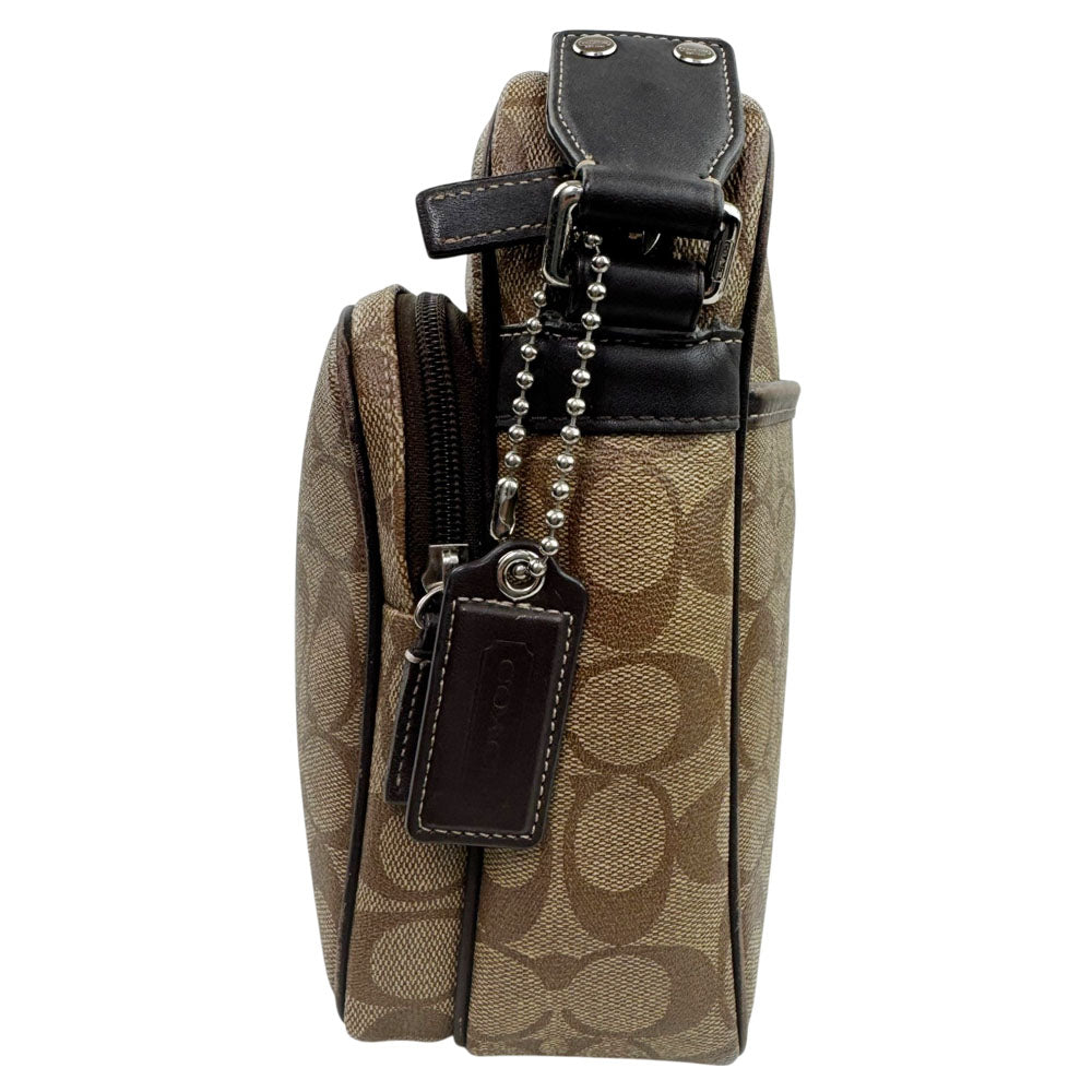 COACH Heritage Stripe Signature Shoulder Bag LHQ1848