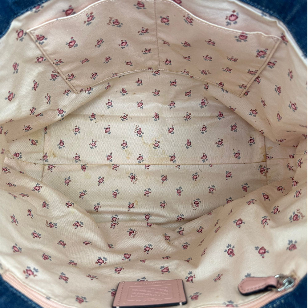 COACH Denim Tote Bag LHQ1850